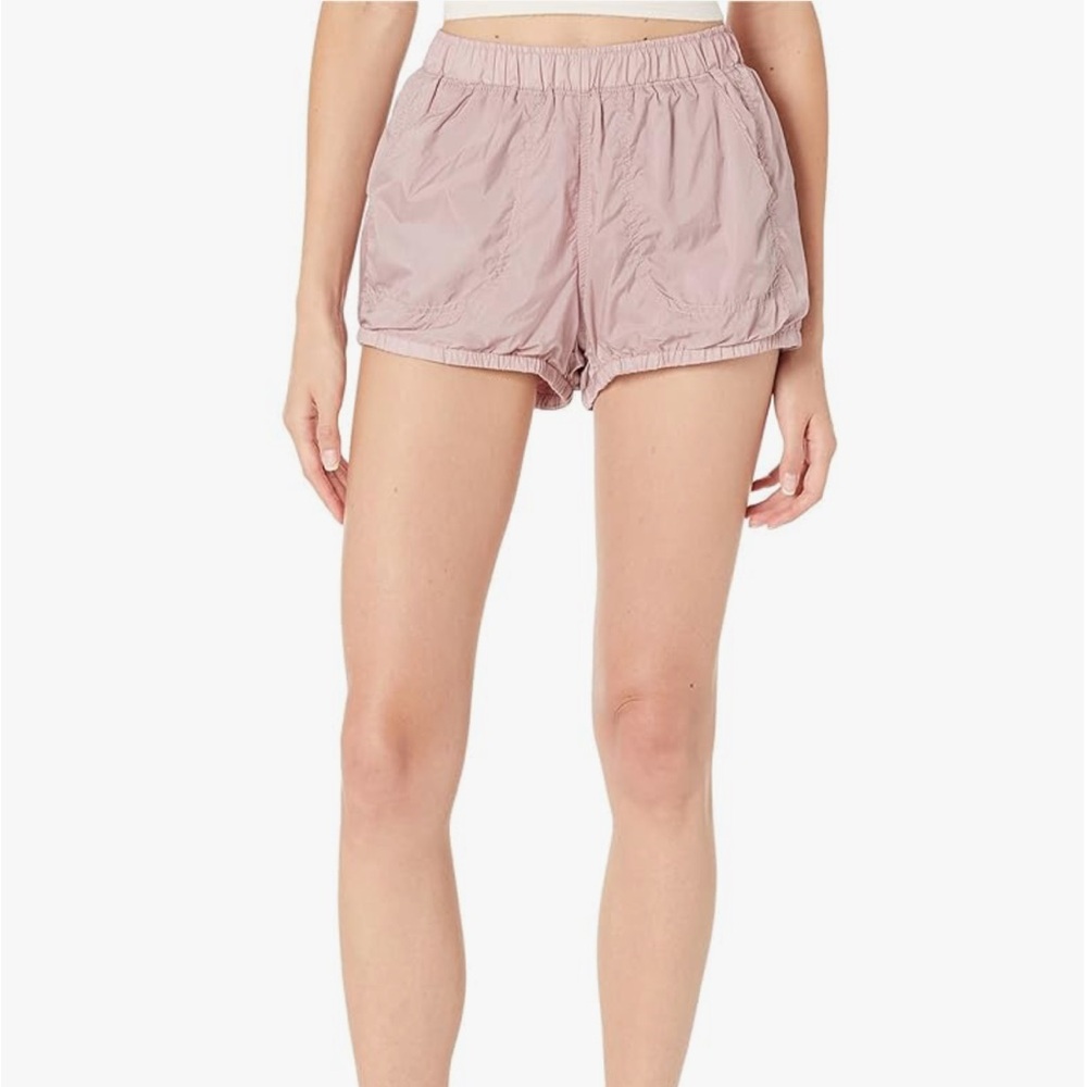 Free People Movement Women’s Bubble Hiking Shorts in Mauve Swoon